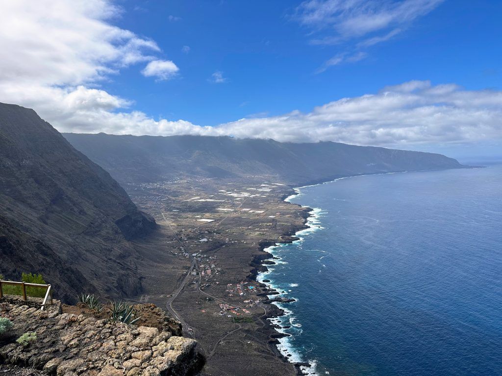 vistas desde el mirador de la peña